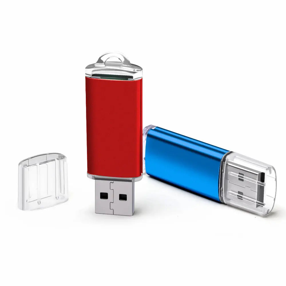 200PCS Custom Logo USB Flash Drives 4GB–64GB | Bulk Metal USB Flash Drive PRIMED