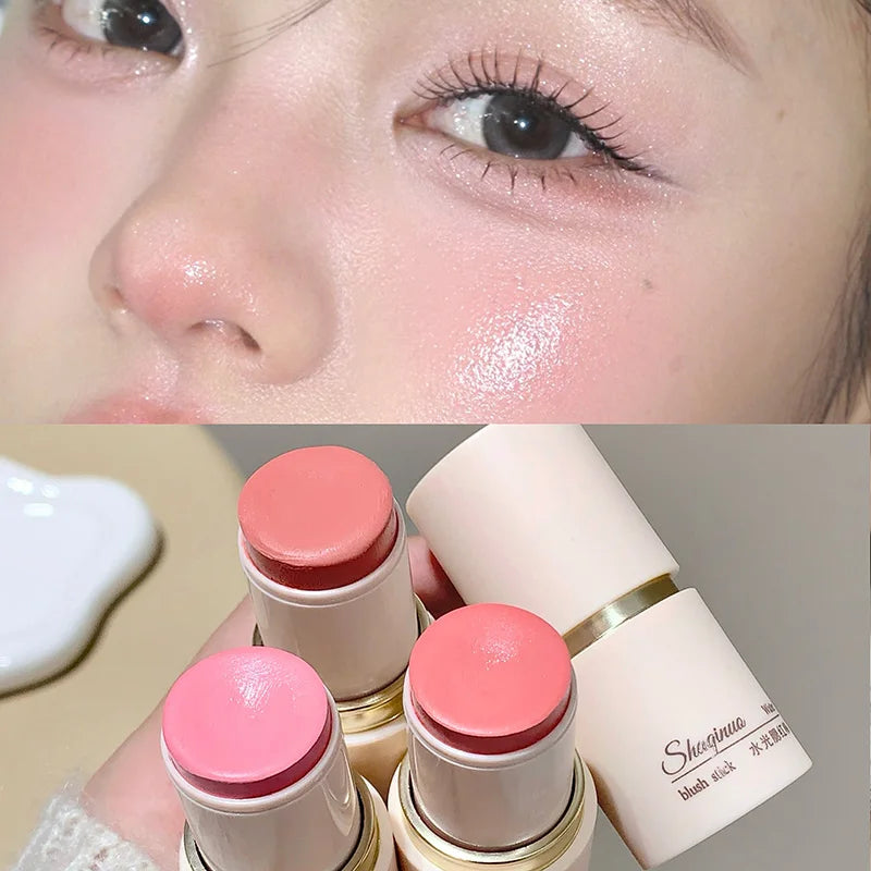 ZYXUAQIR Matte Blush Stick – Easy Blend Face Contour Cream