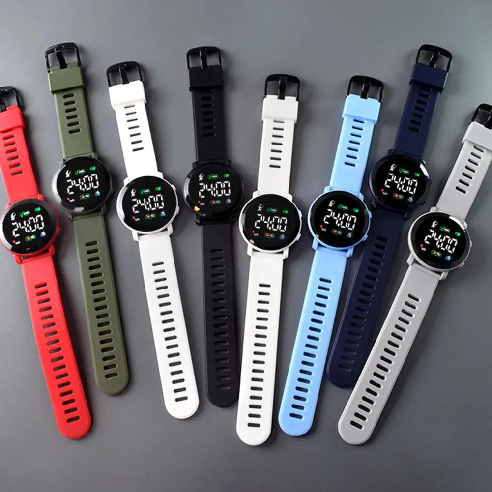 Kids LED Digital Sports Watch – Calendar & Step Tracker Kids Digital Watch PRIMED