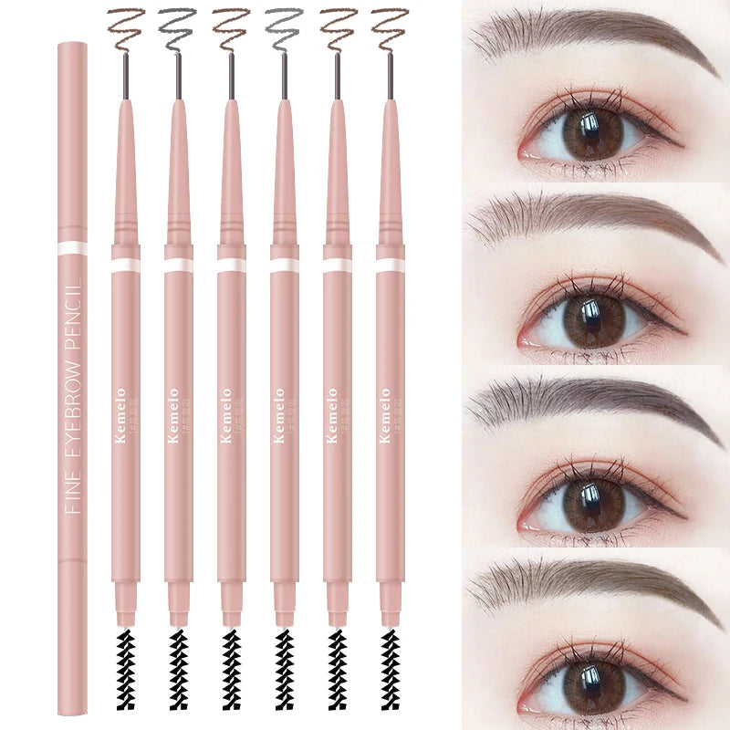 Ultra Fine Double-Ended Eyebrow Pencil 6 Colors | Waterproof Eyebrow Pencil PRIMED