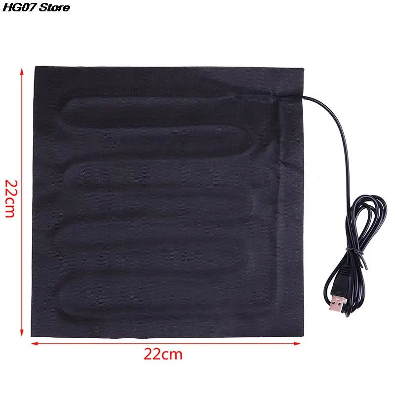 USB Pet Heating Pad 22x22cm | Carbon Fiber Warm Mat 5V Pet Heating Pad PRIMED