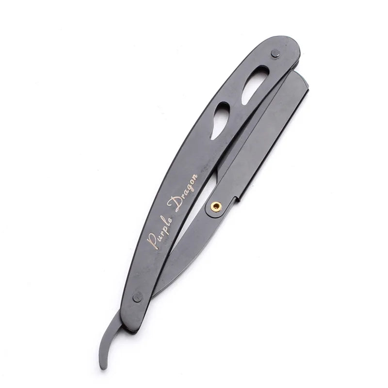 Men's Folding Shavette Razor – Replaceable Blades, 5 Colors