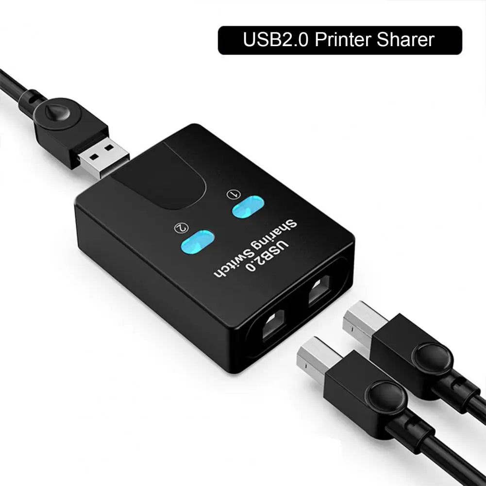 USB KVM Switch 2 In 1 Out | Share Keyboard, Mouse & Printer USB KVM Switch PRIMED