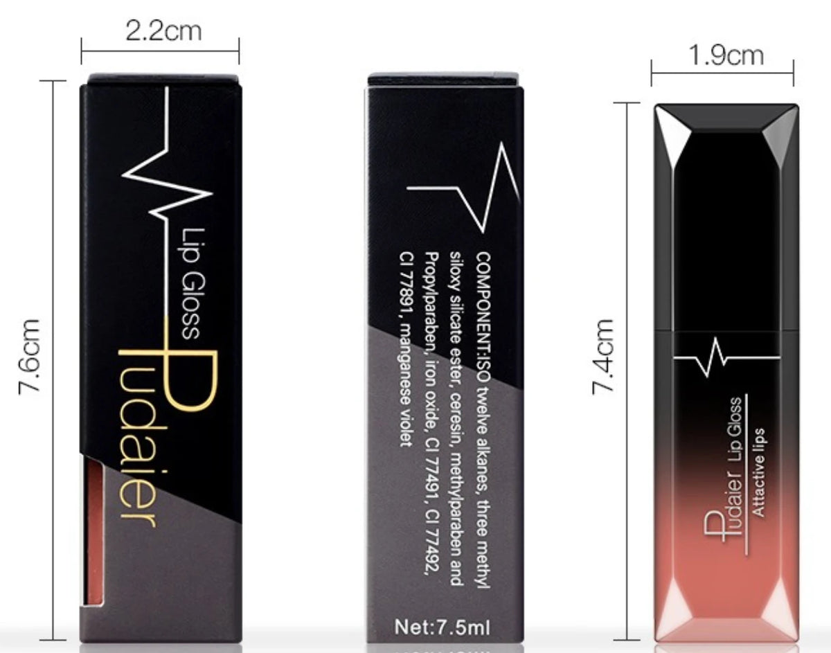 21-Color Matte Liquid Lipstick Set – Waterproof Long-Lasting Liquid Lipstick Set PRIMED