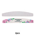 Rose Print Wooden Nail Files 100/180 Grit | 2/5/10 Pack
