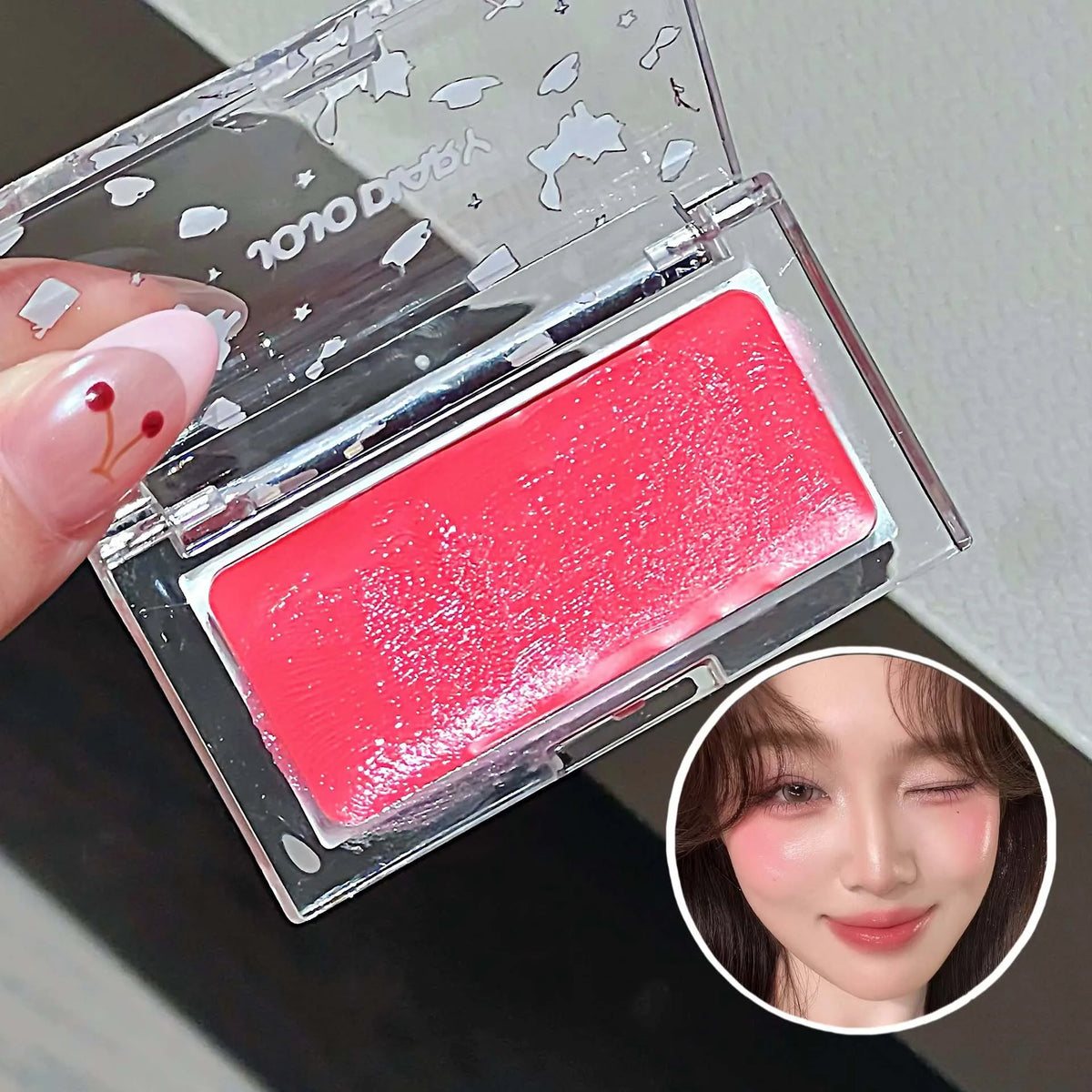 Water Gloss Cream Blush – Peach Pink Moisturizing Makeup