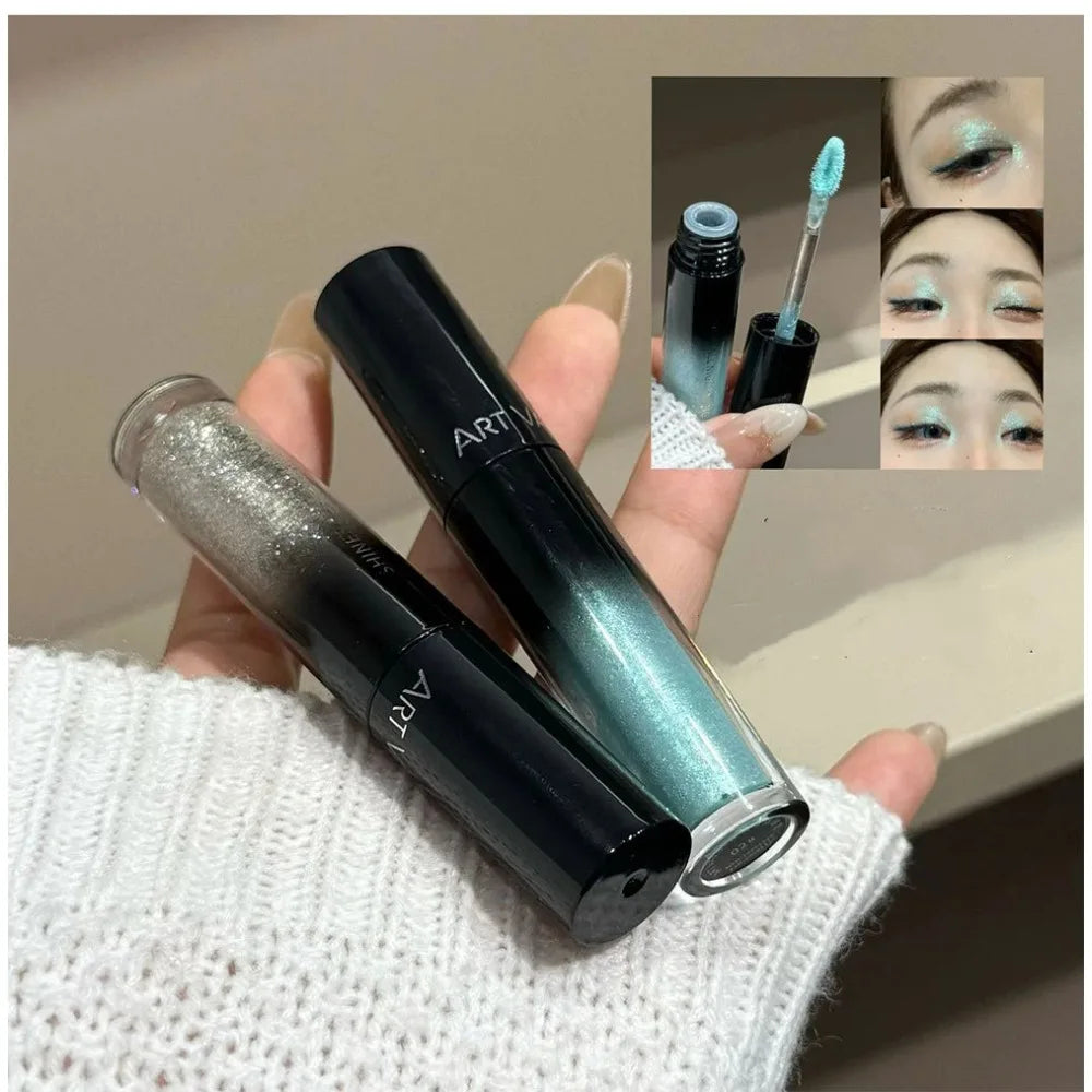 Waterproof Liquid Glitter Eyeshadow Highlighter – Long-Lasting