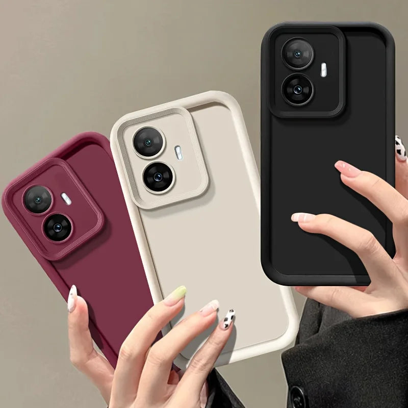 OPPO Realme Shockproof Soft Case – Anti-Drop Full Cover Phone Protective Case PRIMED