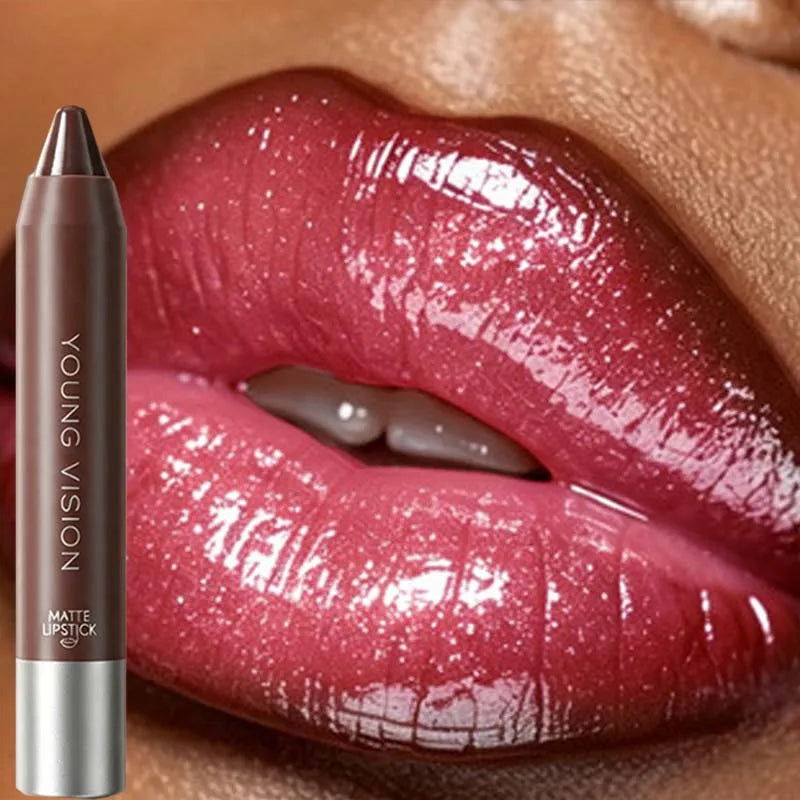 Shimmer Lip Gloss & Matte Lip Liner Set | Gradient Lip Look