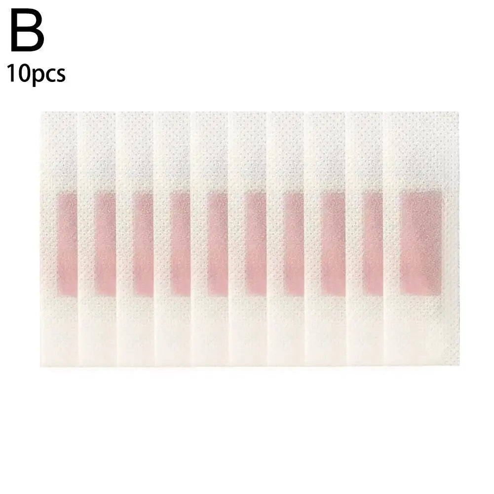 10-Pack Cold Wax Hair Removal Strips – Face & Body