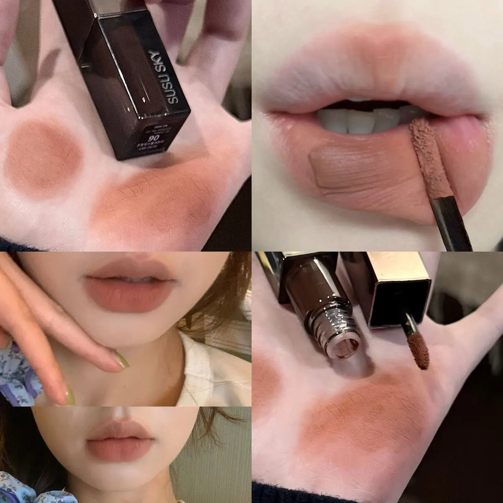 Waterproof Velvet Matte Liquid Lipstick – 7 Colors Long-Lasting