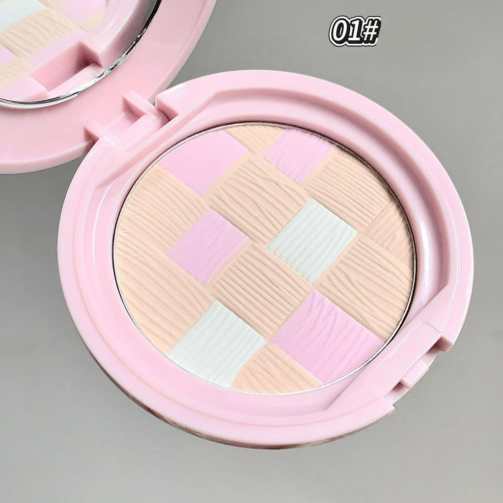 Kakashow 3-Color Blush & Contour Palette | Matte Natural Powder Blush Contour Palette PRIMED
