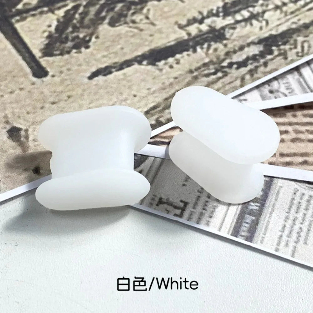 I-Shaped Big Toe Separator – Soft SEBS Spacer 1 Pair Toe Separator PRIMED White-Big