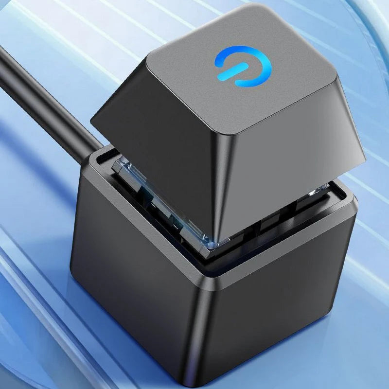 1.8m External PC Power Button Extension Cable | Desktop Switch