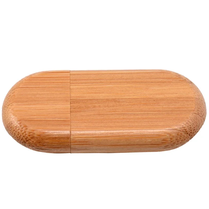 Wooden USB Flash Drive 4–64GB | Free Custom Logo | Gift Box