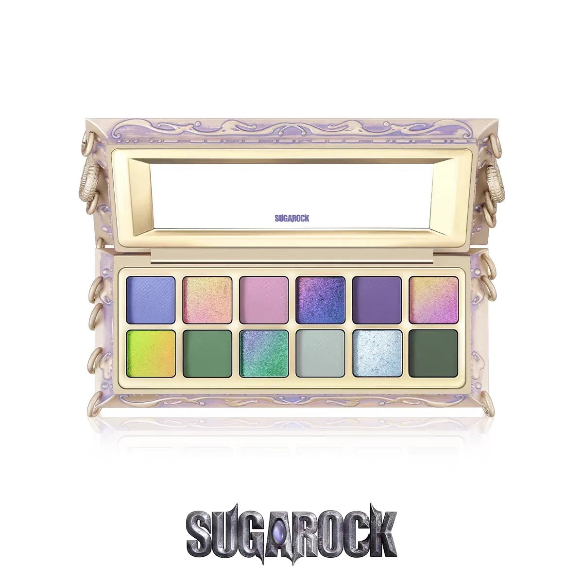 Sugarock 12-Color Chameleon Eyeshadow Palette – Matte & Shimmer