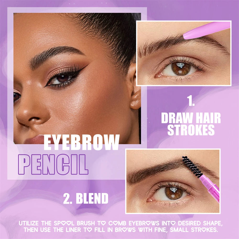 Waterproof Eyebrow Pencil Long-Lasting Tattoo Tint | Korean Eyebrow Pencil PRIMED