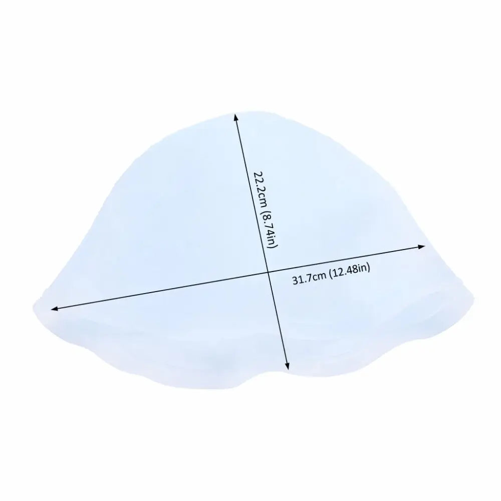 Reusable Silicone Hair Highlighting Cap with Metal Hook Hair Coloring Cap PRIMED