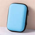 EVA Hard Drive Case – Shockproof HDD SSD Earphone Organizer Bag Electronics Storage Case PRIMED Blue