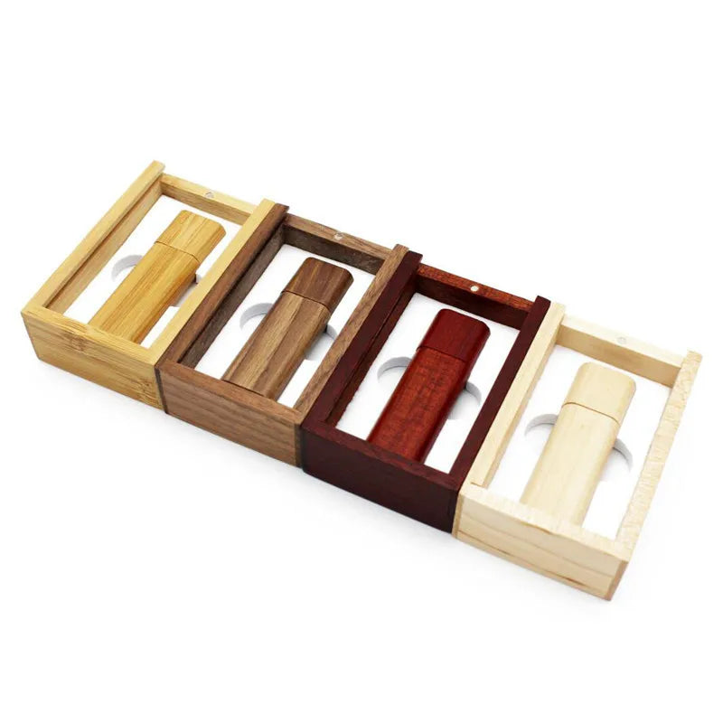 Wooden USB Flash Drive 8–64GB | Bamboo Maple Memory Stick Wooden USB Flash Drive PRIMED