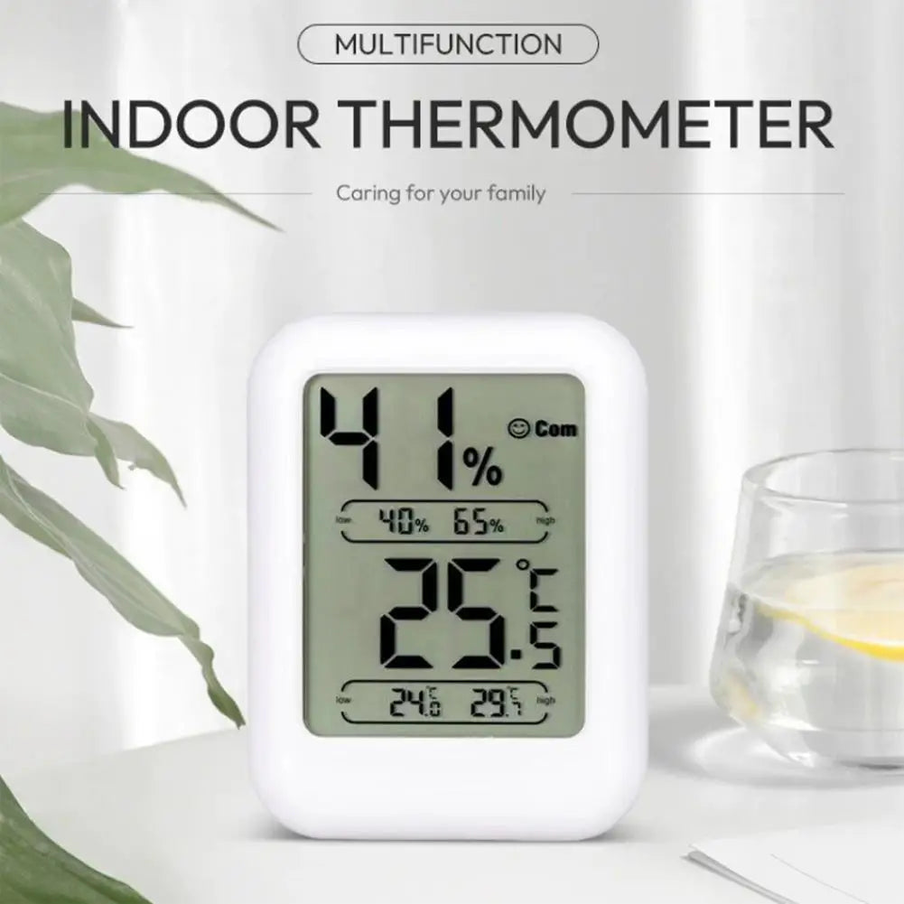 Mini Digital Thermometer Hygrometer – LCD Humidity & Temp Gauge Digital Hygrometer PRIMED
