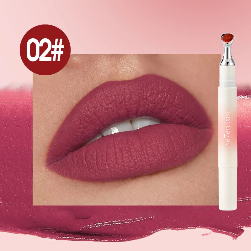 Se7en Kiss Velvet Matte Lip Glaze – Waterproof & Moisturizing