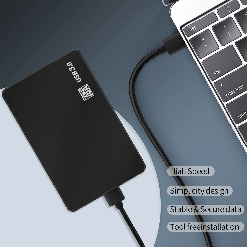 2.5" SATA to USB 3.0 Hard Drive Enclosure | Tool-Free 5Gbps Hard Drive Enclosure PRIMED