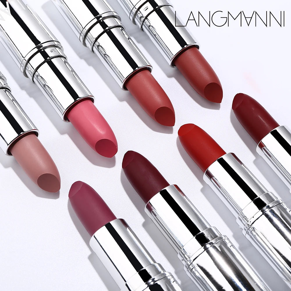 Velvet Matte Lipstick 8 Colors | Non-Stick, Long-Lasting