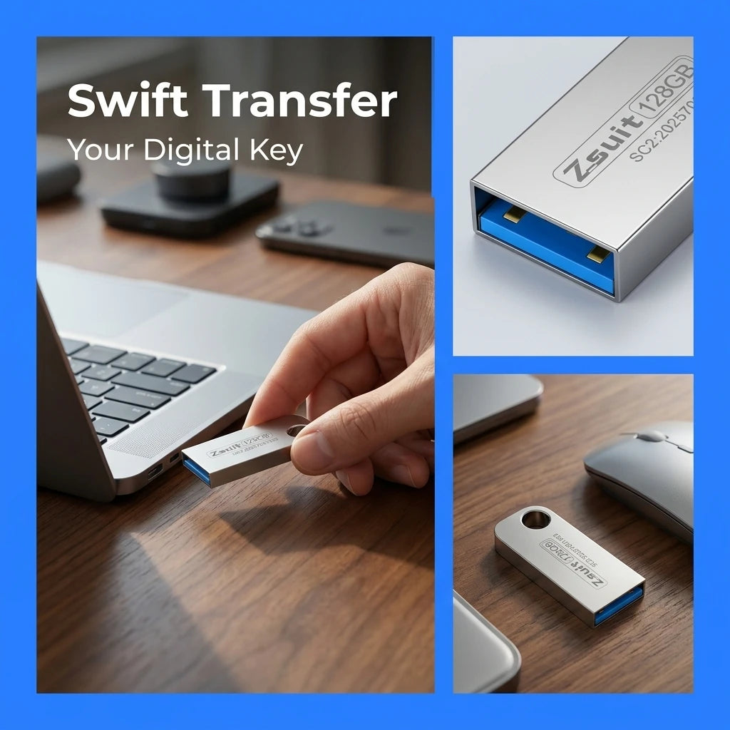 High-Speed Waterproof USB Flash Drive – Car & Audio Ready USB Flash Drive PRIMED 4GB USB 2.0
