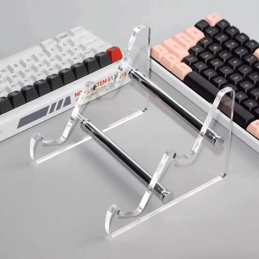 Transparent Acrylic Keyboard Stand – 1, 2 & 3-Tier Rack Keyboard Stand Rack PRIMED