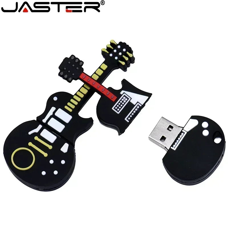 JASTER Musical Instrument USB Flash Drive 4GB–64GB Novelty Novelty USB Flash Drive PRIMED