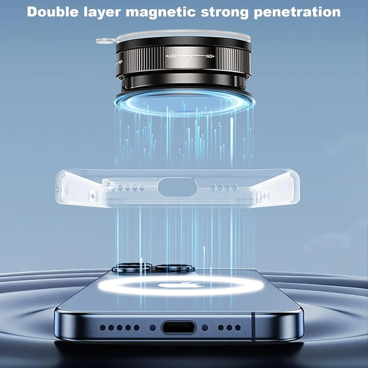 Vacuum Magnetic Phone Holder – MagSafe Suction Cup Car Mount Phone Mount Holder PRIMED