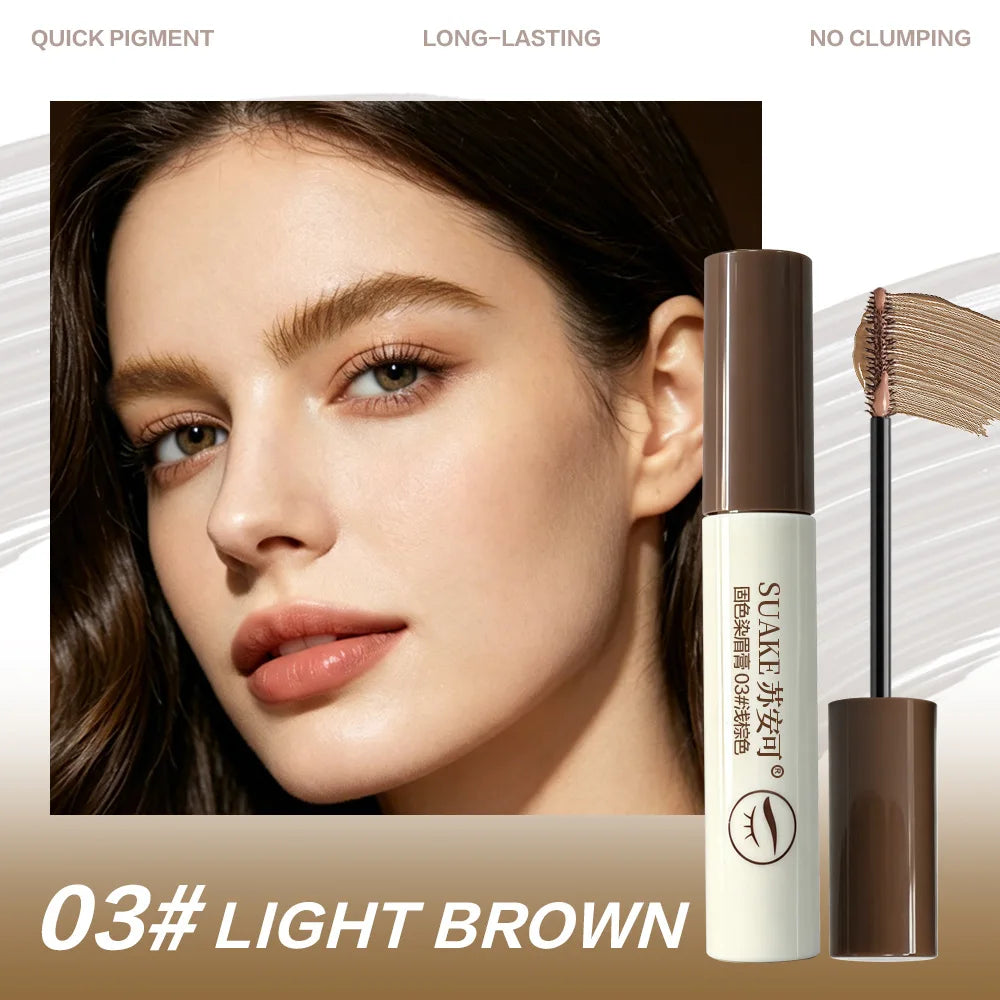 Waterproof Eyebrow Tint Gel – 3 Brown Shades, Fluffy Brow
