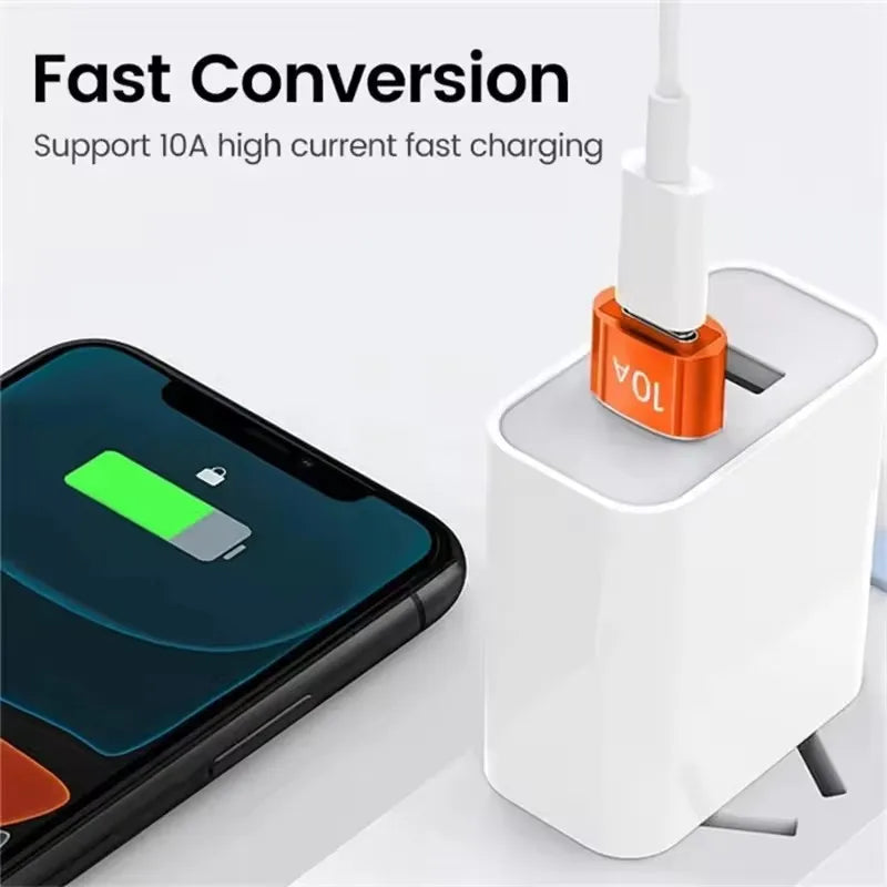 OTG USB 3.0 to USB-C Adapter | Fast Charging & Data Transfer USB-C OTG Adapter PRIMED