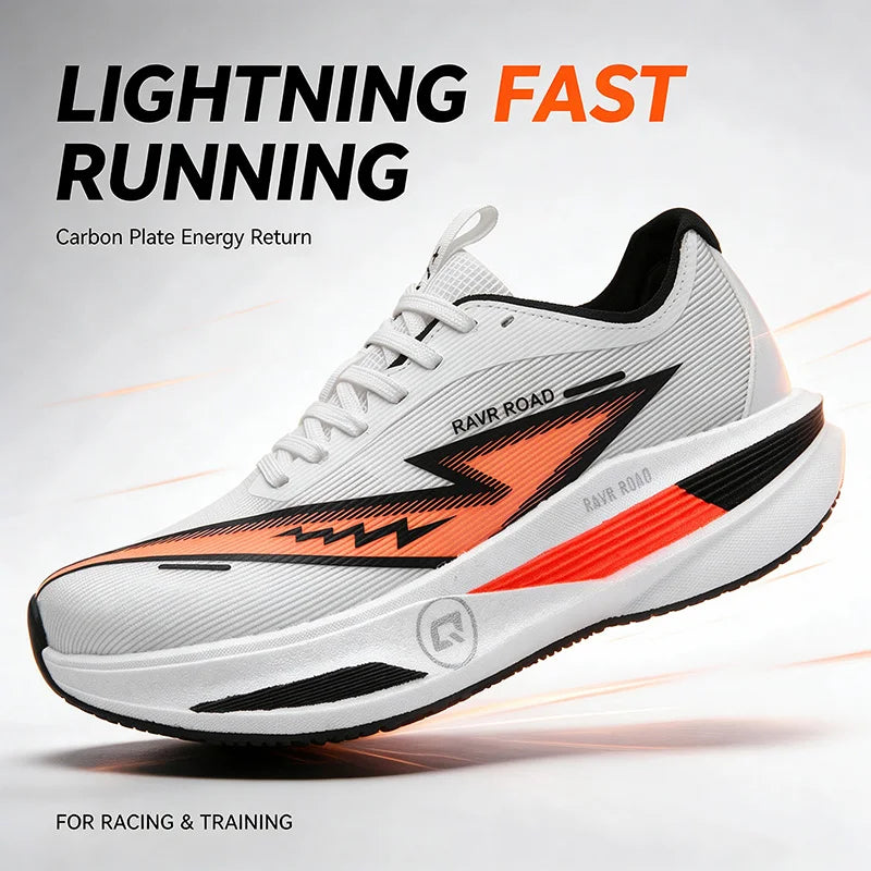 LETCOMFIT Carbon Plate Running Shoes – Lightweight Sneakers Carbon Plate Running Shoes PRIMED