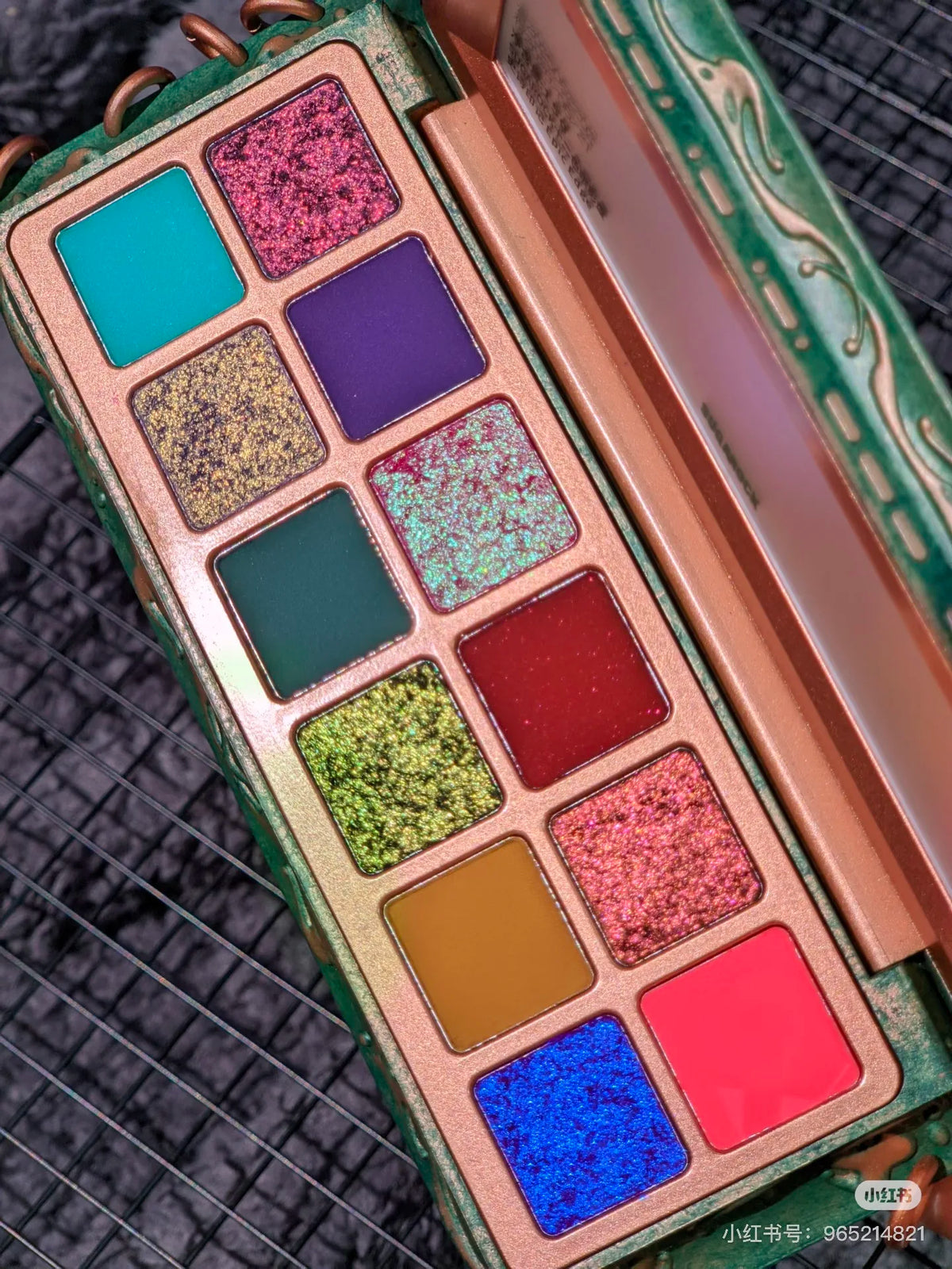 Sugarock 12-Color Chameleon Eyeshadow Palette – Matte & Shimmer