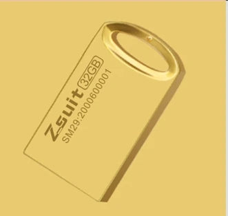Z-Suit USB 3.0 Flash Drive 8GB–128GB Metal Pen Drive Custom Logo