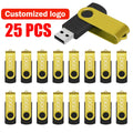 25-Pack USB 2.0 Flash Drives 4GB–64GB | Free Custom Logo USB Flash Drive PRIMED 32 GB Style F China Mainland