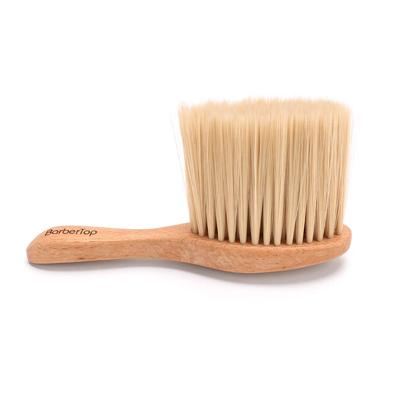 Wooden Neck Duster Brush – Barber Hairdressing Cleaning Tool