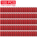 100-Pack Mini Metal USB Flash Drives 16–128GB | Custom Logo USB Flash Drive PRIMED Red 128MB (Not GB) CN