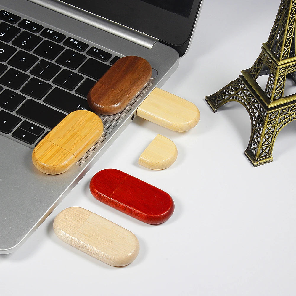 Wooden Box USB Flash Drive 4–64GB | Wedding Photography Gift USB Flash Drive PRIMED