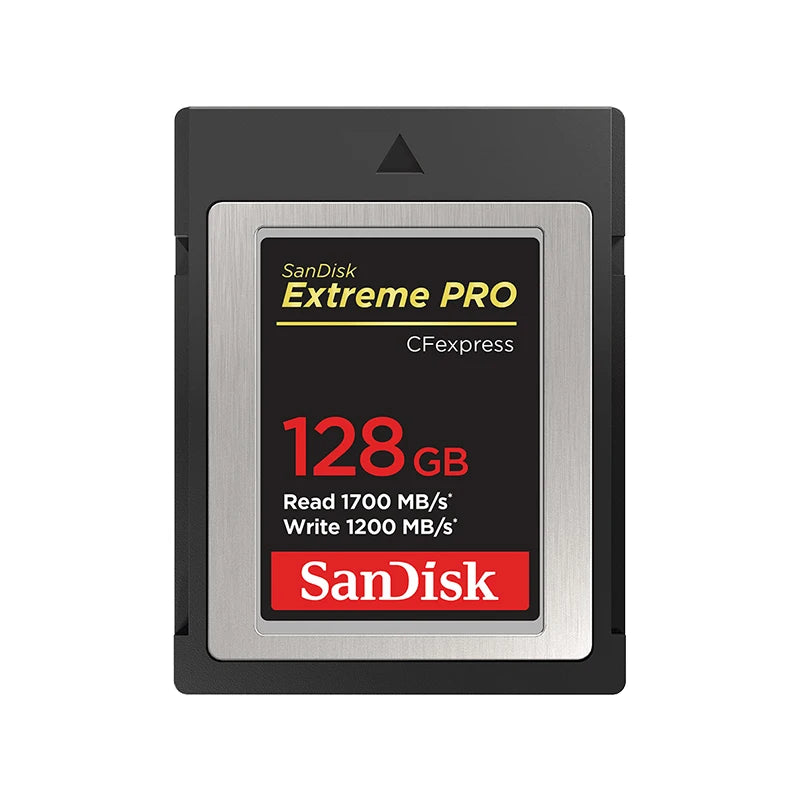 SanDisk Extreme Pro CFexpress Type B Card | RAW 4K | 64–512GB CFexpress Memory Card PRIMED 128GB