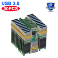 USB 3.0 PCB Flash Drive 4GB–128GB | Semi-Finished Wholesale USB Flash Drive PRIMED 16 GB 30pcs USB 3.0 China Mainland