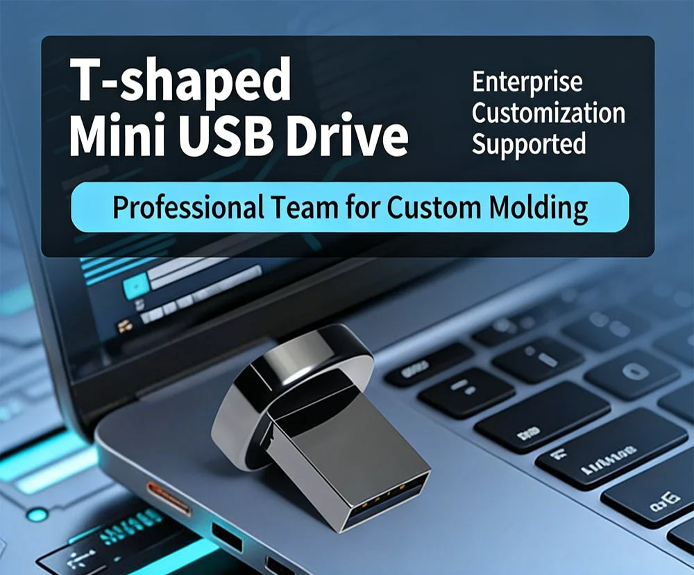 Mini USB Flash Drive 64GB USB 3.0 High-Speed Metal Pen Drive USB Flash Drive PRIMED