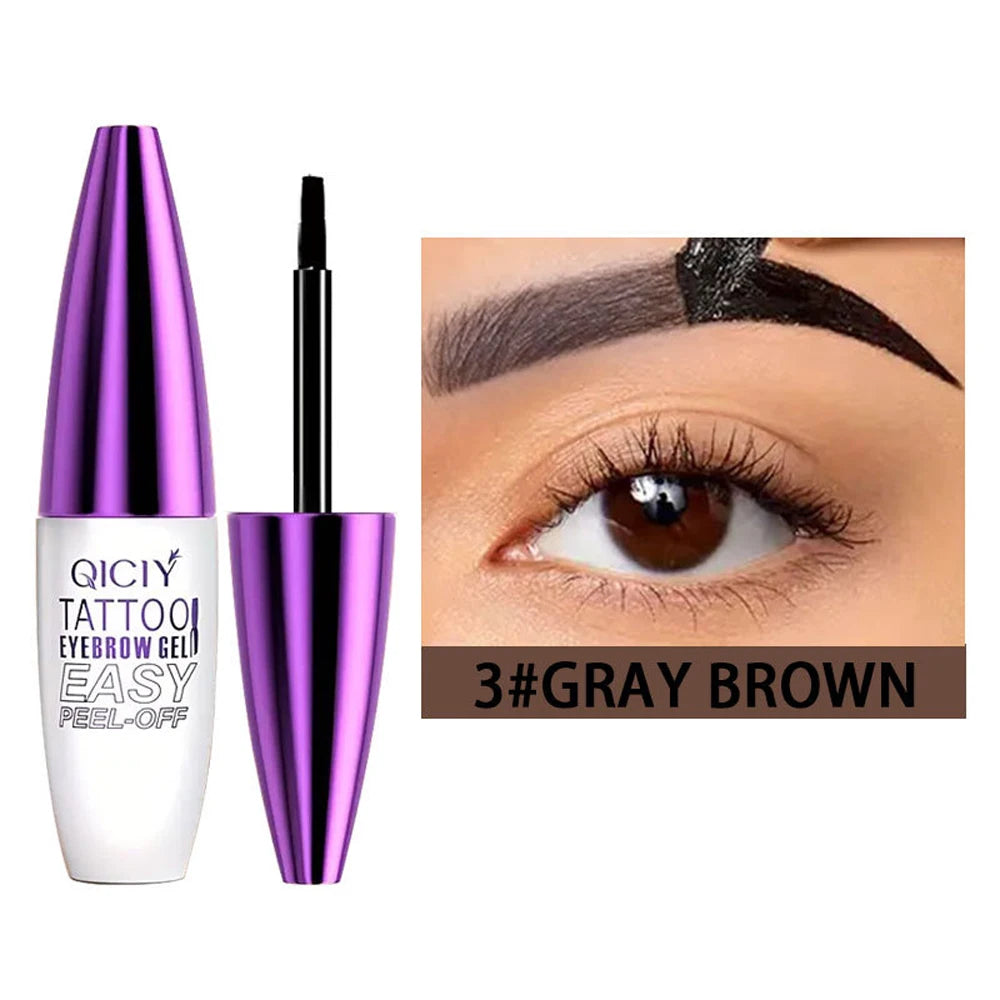 Waterproof Peel-Off Eyebrow Tint Gel – Semi-Permanent Brow Dye