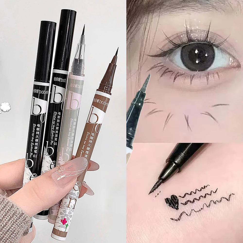 0.01mm Ultra Fine Liquid Eyeliner Pen – Waterproof Matte