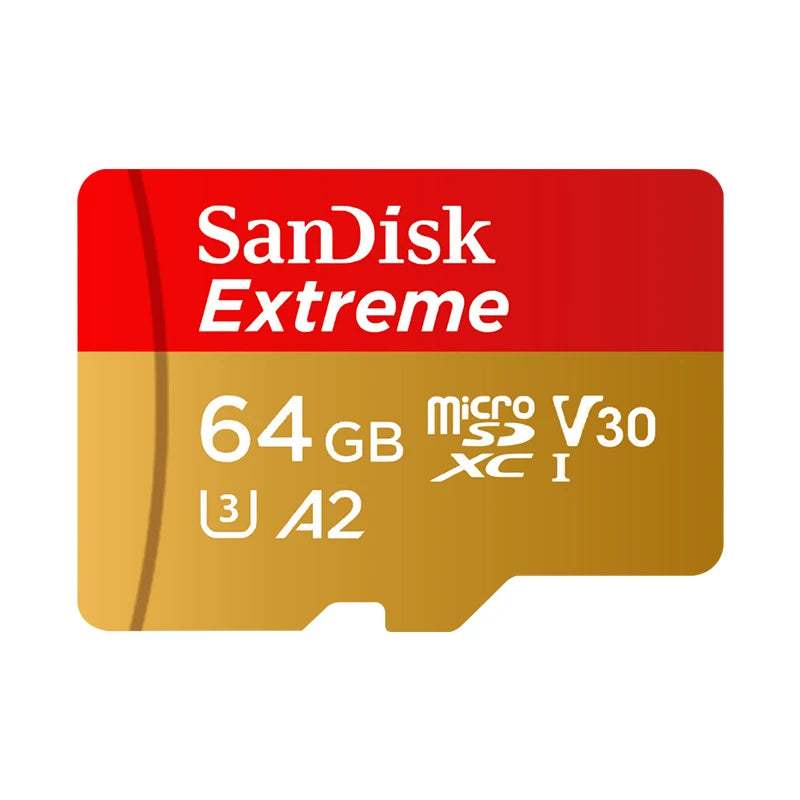 SanDisk Micro SD Card 32GB–1TB | Up to 190MB/s A2 U3 V30