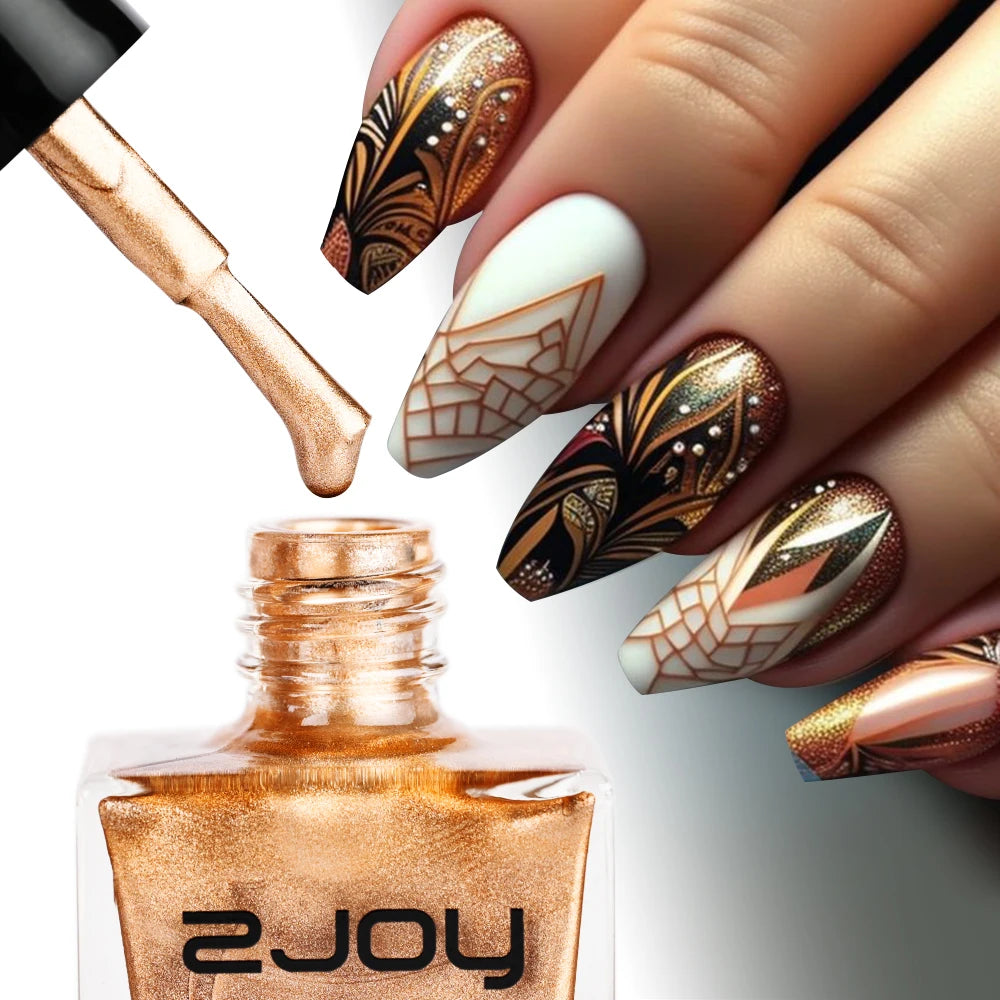 UV LED Stamping Gel Nail Polish 10ml | Vivid Nail Art Lacquer