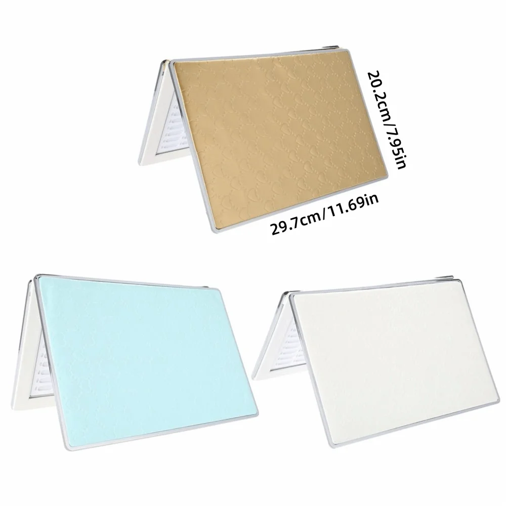 Foldable Nail Gel Color Card Display Book – 160 Tip Slots Nail Display Book PRIMED