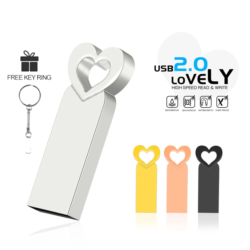 Mini Metal USB Flash Drive 32GB 64GB 128GB – Keychain Gift USB Flash Drive PRIMED